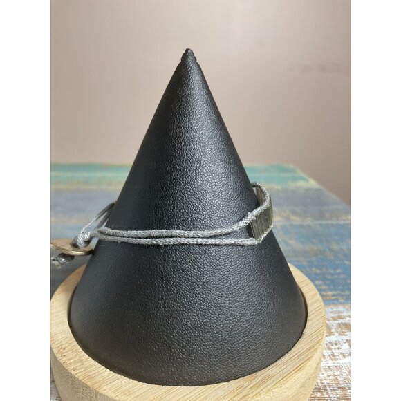 American Eagle Brand Gray Cord Bracelet With Metal Accents - Picture 3 of 5